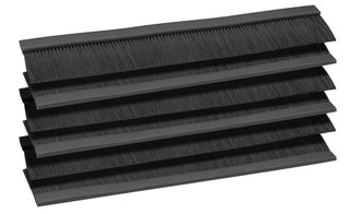 Set 6 Spazzole Ingresso Cavi per Armadio Rack 380 mm - Techly Professional I-CASE KIT-SP5