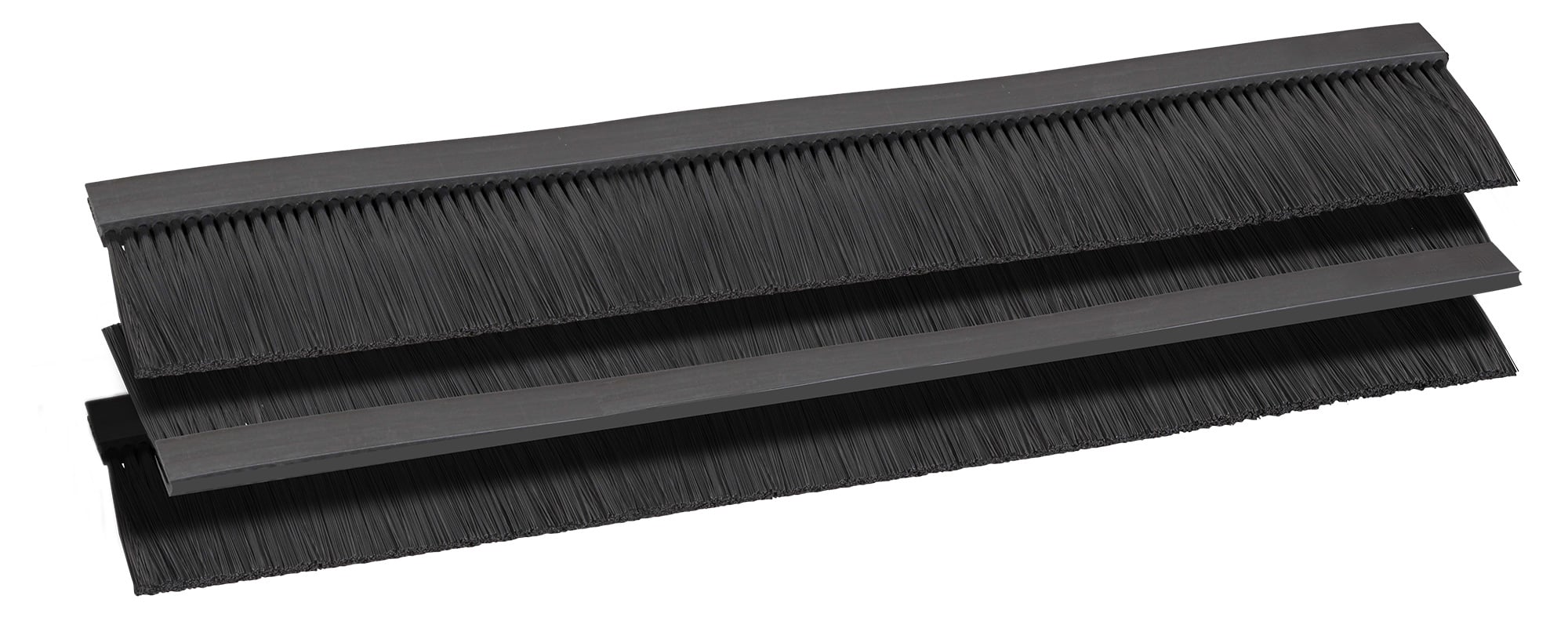 Tre Spazzole Ingresso Cavi per Armadio Rack 380 mm - Techly Professional I-CASE KIT-SP7