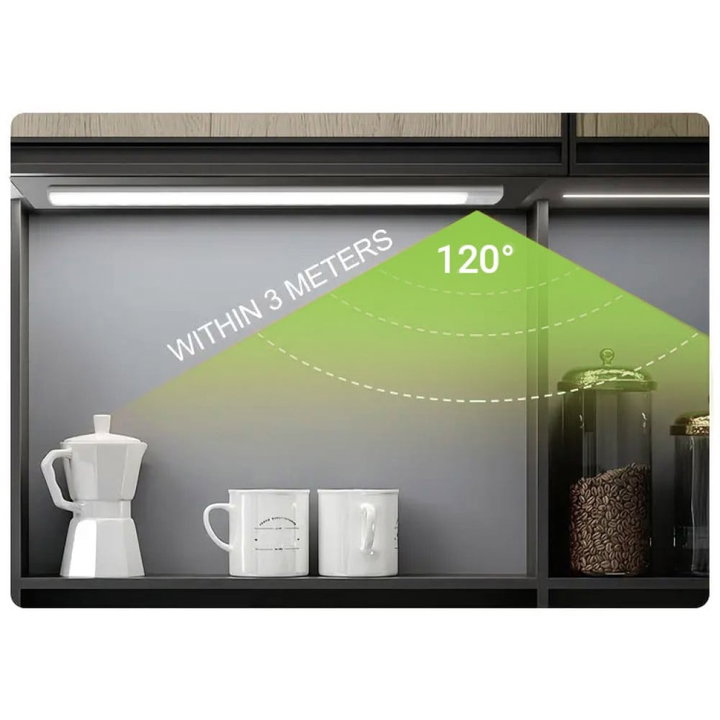 Barra LED Magnetica con Sensore di Movimento 5W 4000K - Techly I-CASE LIGHT-06