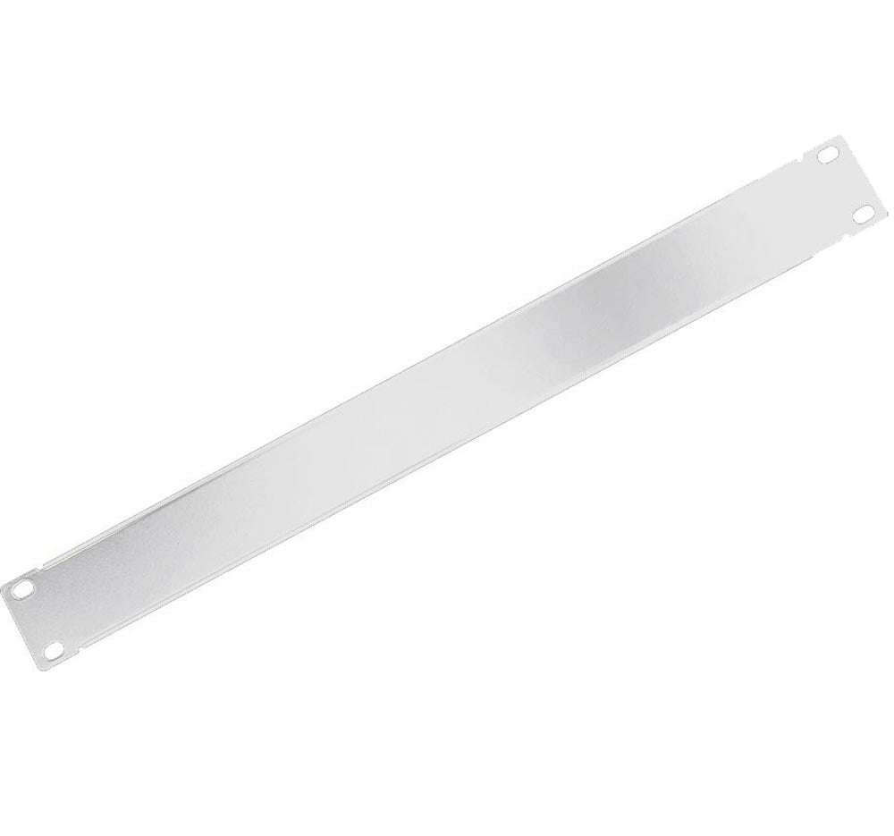 Pannello Cieco 1 HE per Armadio 10'' Grigio Chiaro - Techly Professional I-CASE M10-BLANK