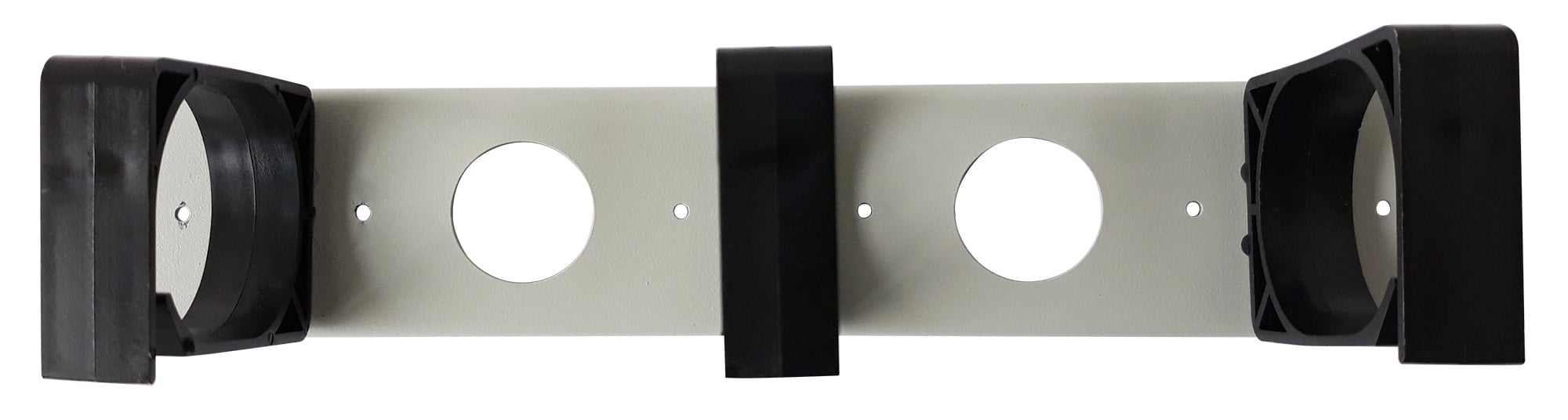 Pannello Passacavi 1U per Armadio 10'' Grigio - Techly Professional I-CASE M10-CABLE
