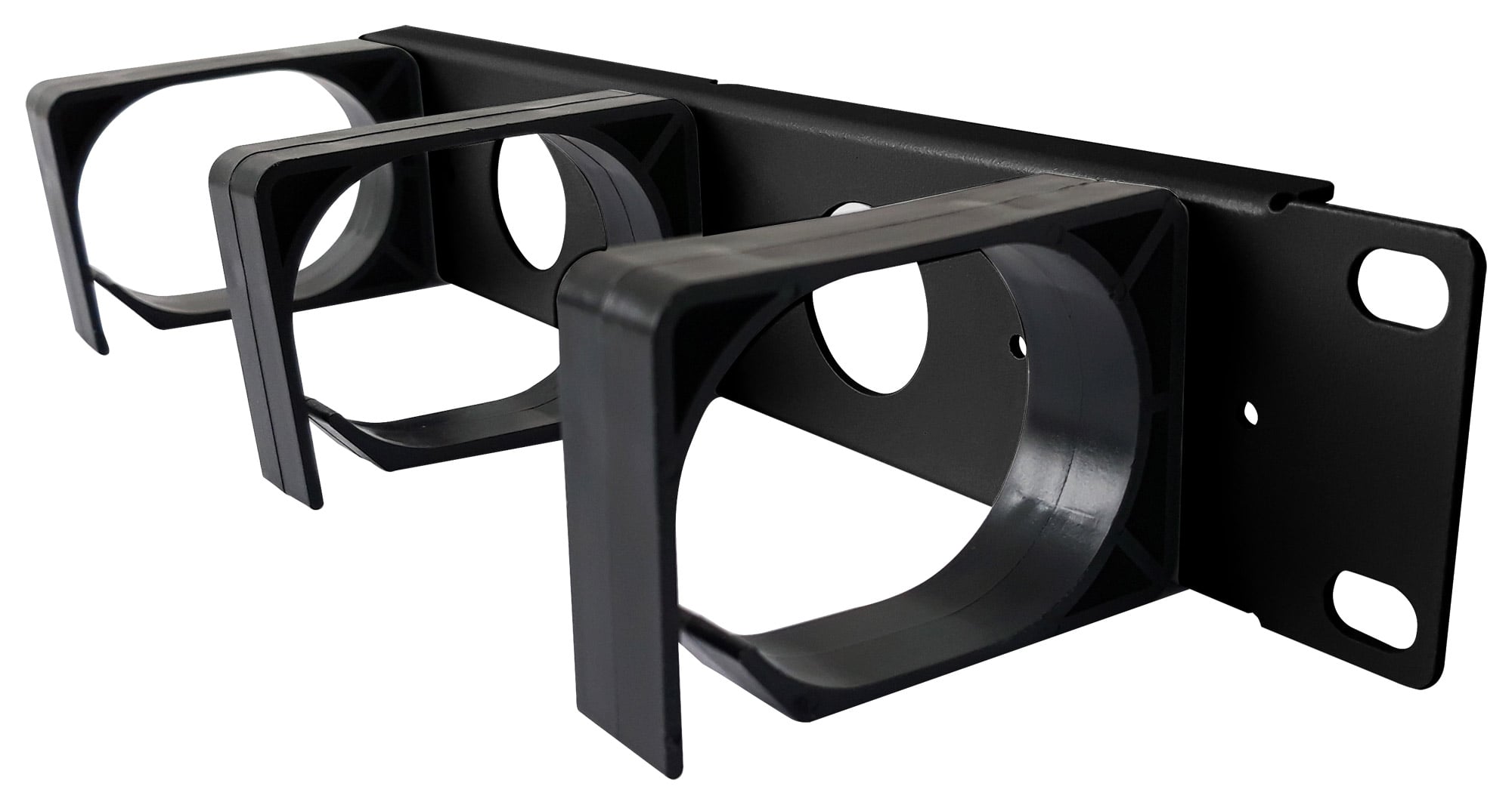 Pannello Passacavi 1U per Armadio 10'' Nero - Techly Professional I-CASE M10-CDK