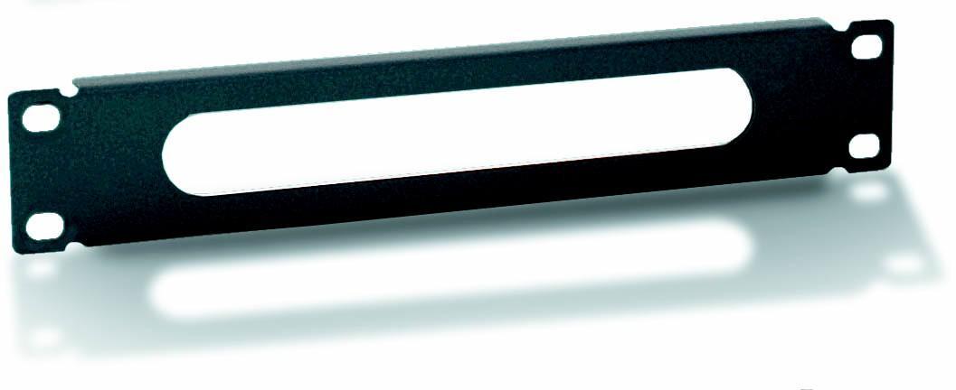 Pannello passacavo 10'' 1U Nero - Techly Professional I-CASE M10-CDK2