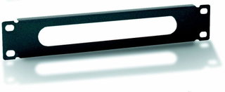 Cable Management Panel 10" 1U Black - Techly Professional I-CASE M10-CDK2