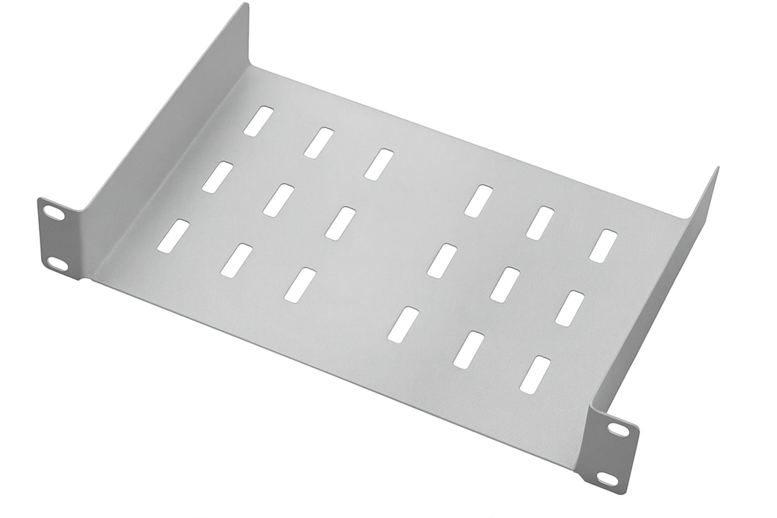 Mensola per Rack 10'' 150 mm 1U Grigio 2 punti - Techly Professional I-CASE M11-TRAY
