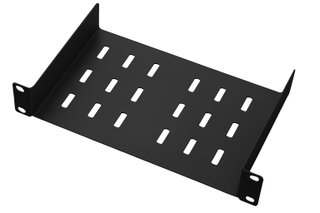 Mensola per Rack 10" 150 mm 1U Nero 2 punti - Techly Professional I-CASE M11-TRB