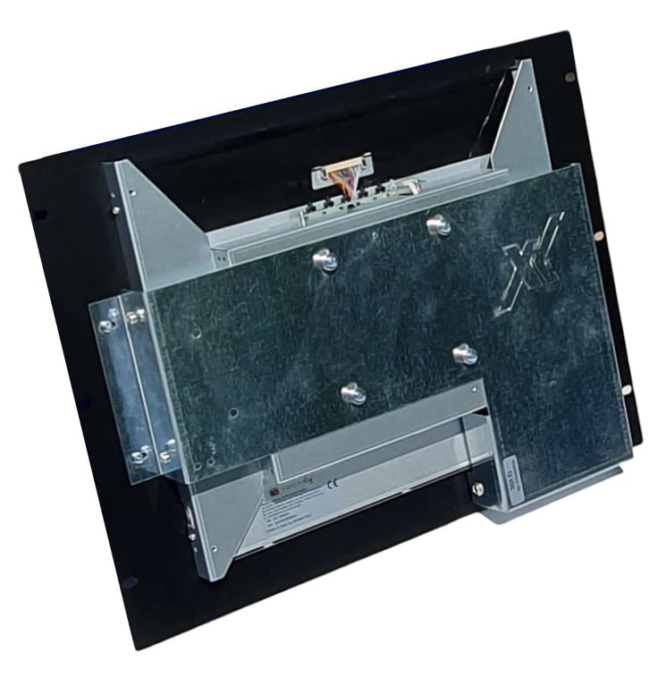 Monitor LCD 17'' Touch Screen per Rack 19'' 8 Unità Nero - Techly Professional I-CASE MONI-TOU