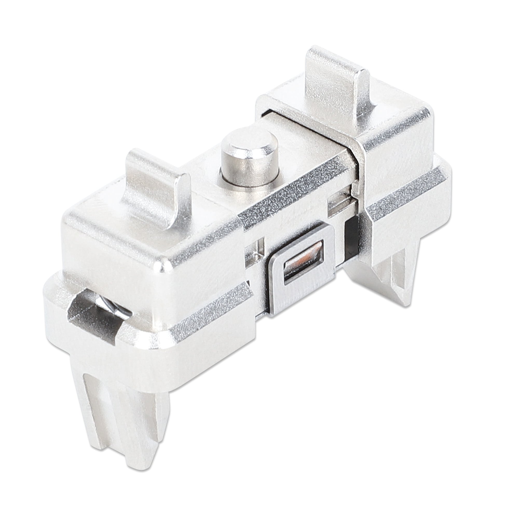 Confezione da 2 pz Clip di Montaggio su Rack 1U Senza Attrezzi - Intellinet I-CASE MOUNT-QFIX