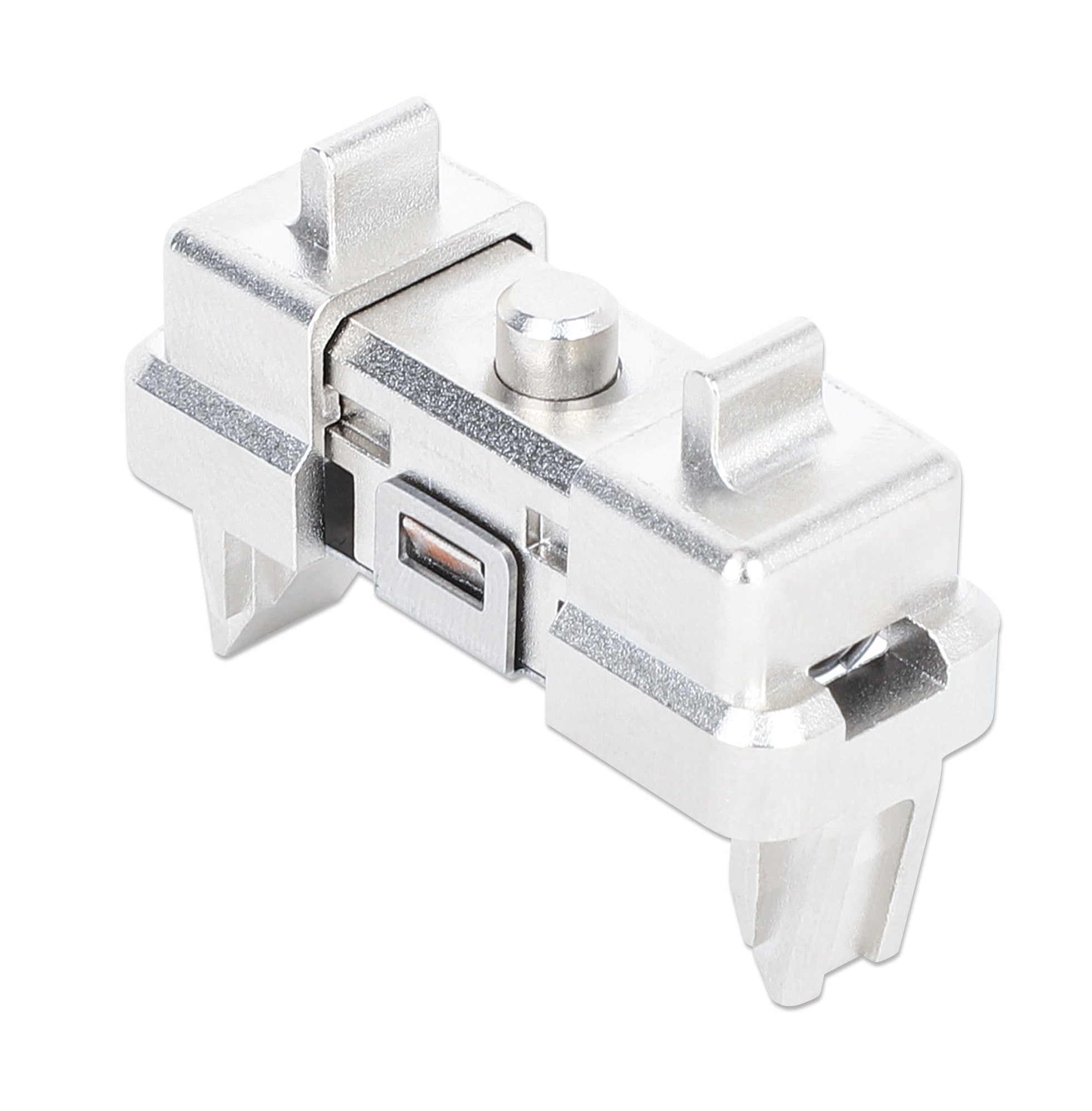 Confezione da 2 pz Clip di Montaggio su Rack 1U Senza Attrezzi - Intellinet I-CASE MOUNT-QFIX