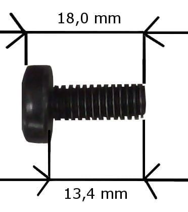 Kit Set 50 Viti 50 Dadi e 50 Rondelle per Montaggio Rack Nero - Intellinet I-CASE MOUNT50-BK