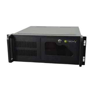 Industrial PC chassis rack mount 4U depth 499mm - Techly I-CASE MP-P4HX-BLK2