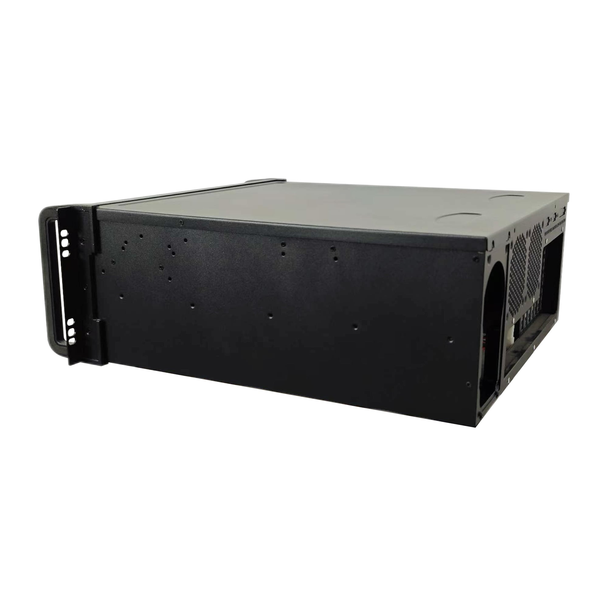 Chassis Industriale per Computer Montaggio a Rack 4U Profondità 499mm - Techly I-CASE MP-P4HX-BLK2