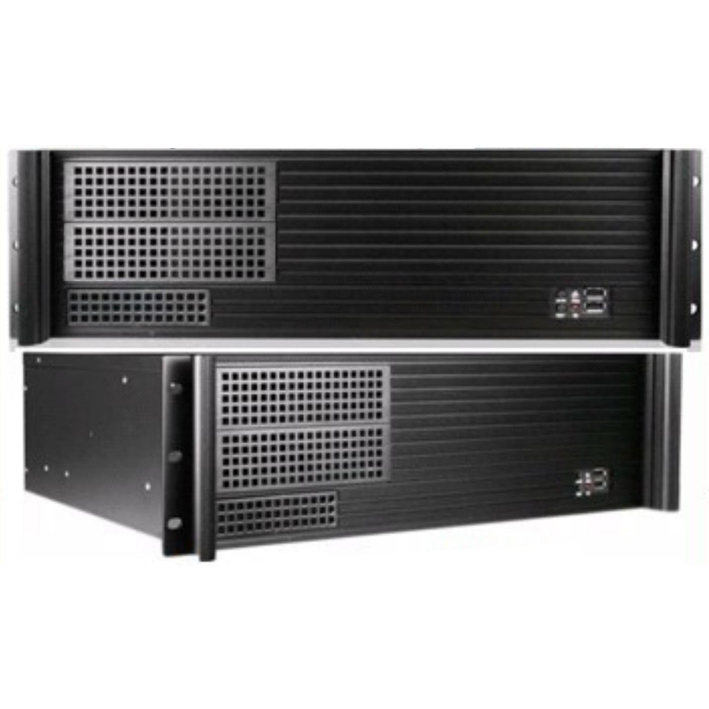 Chassis Industriale Rack 19''/Desktop 3U Ultra Compatto Nero - Techly I-CASE MP-P4HX-BLK4