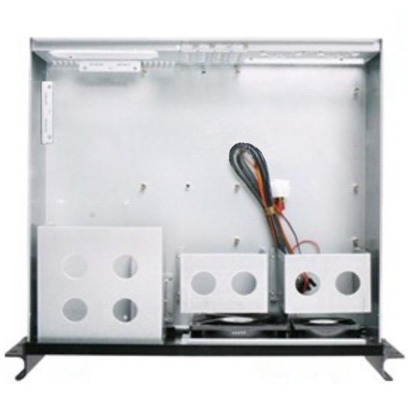 Chassis Industriale Rack 19''/Desktop 3U Ultra Compatto Nero - Techly I-CASE MP-P4HX-BLK4