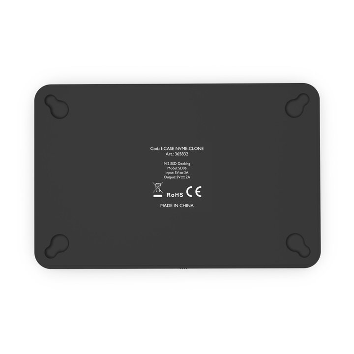 Docking Station Dual-Bay SSD M.2 NVMe PCIe SATA 10 Gbps Clone Offline - Techly I-CASE NVME-CLONE