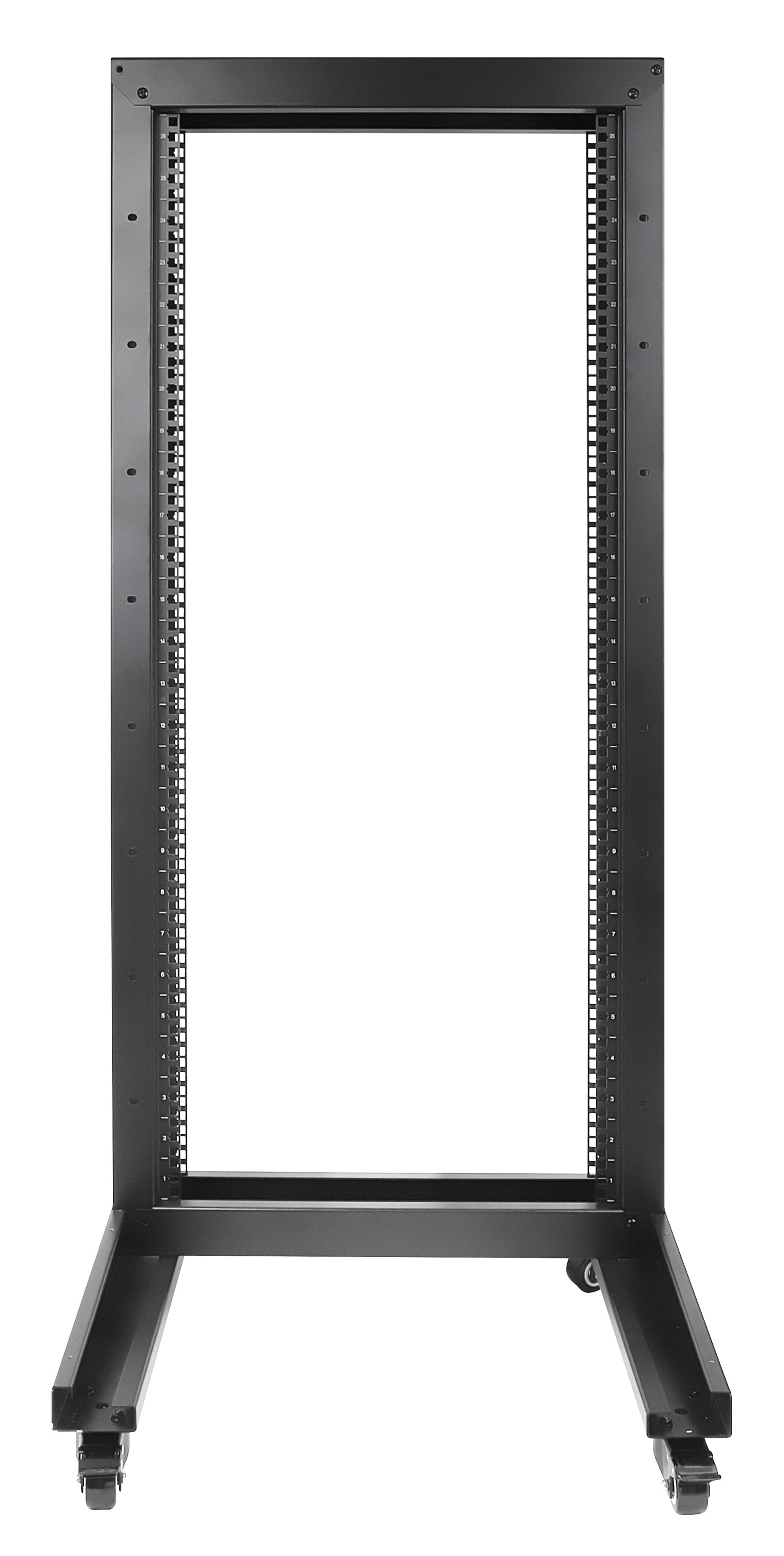 Open Frame Rack 19'' 26U 2 Montanti - Intellinet I-CASE OF-1026BKV2