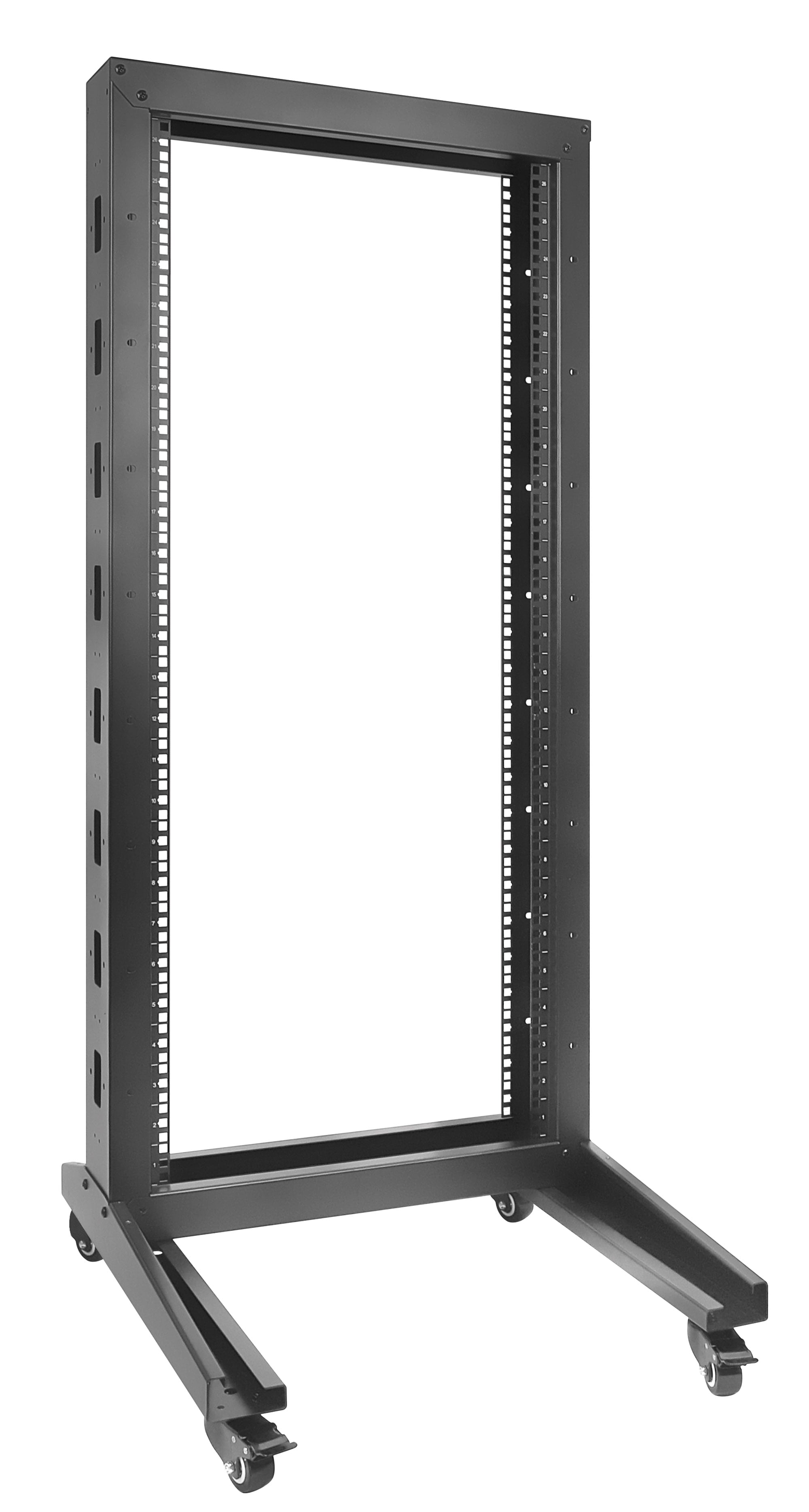 Open Frame Rack 19'' 26U 2 Montanti - Intellinet I-CASE OF-1026BKV2