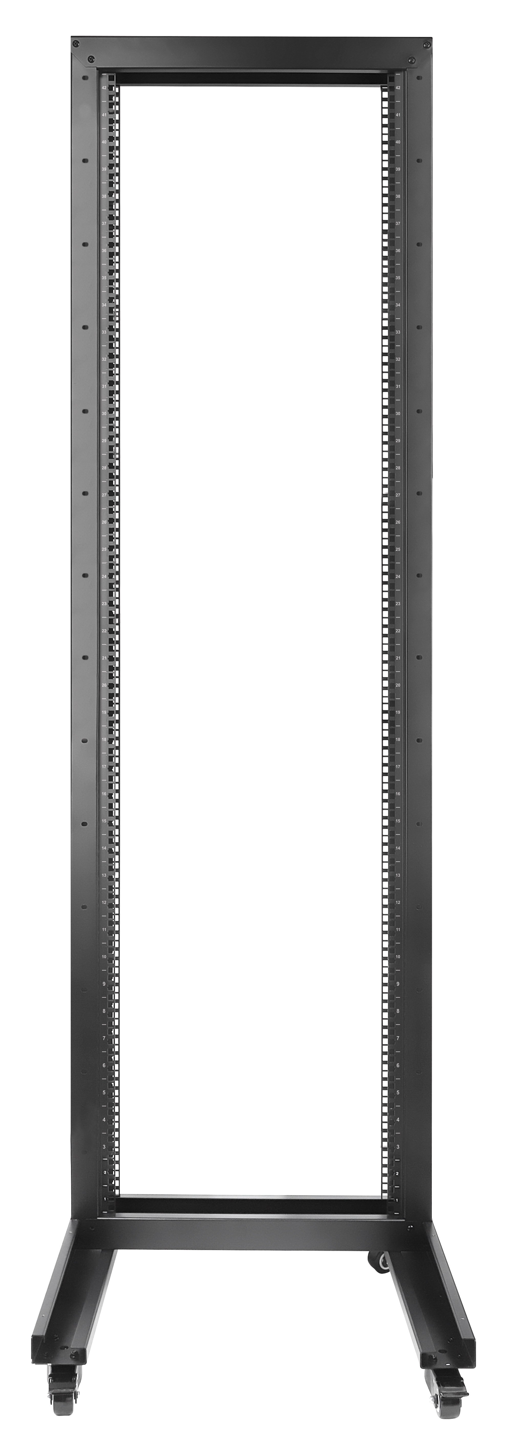 Open Frame Rack 19'' 42U 2 Montanti - Intellinet I-CASE OF-1042BKV2