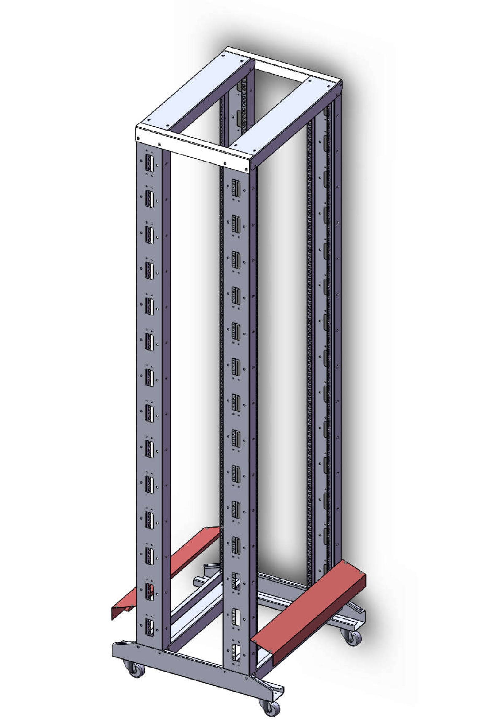 Copertura Base per Armadio Open Frame I-CASE OF-2029BK - Intellinet I-CASE OF-BASE2029B