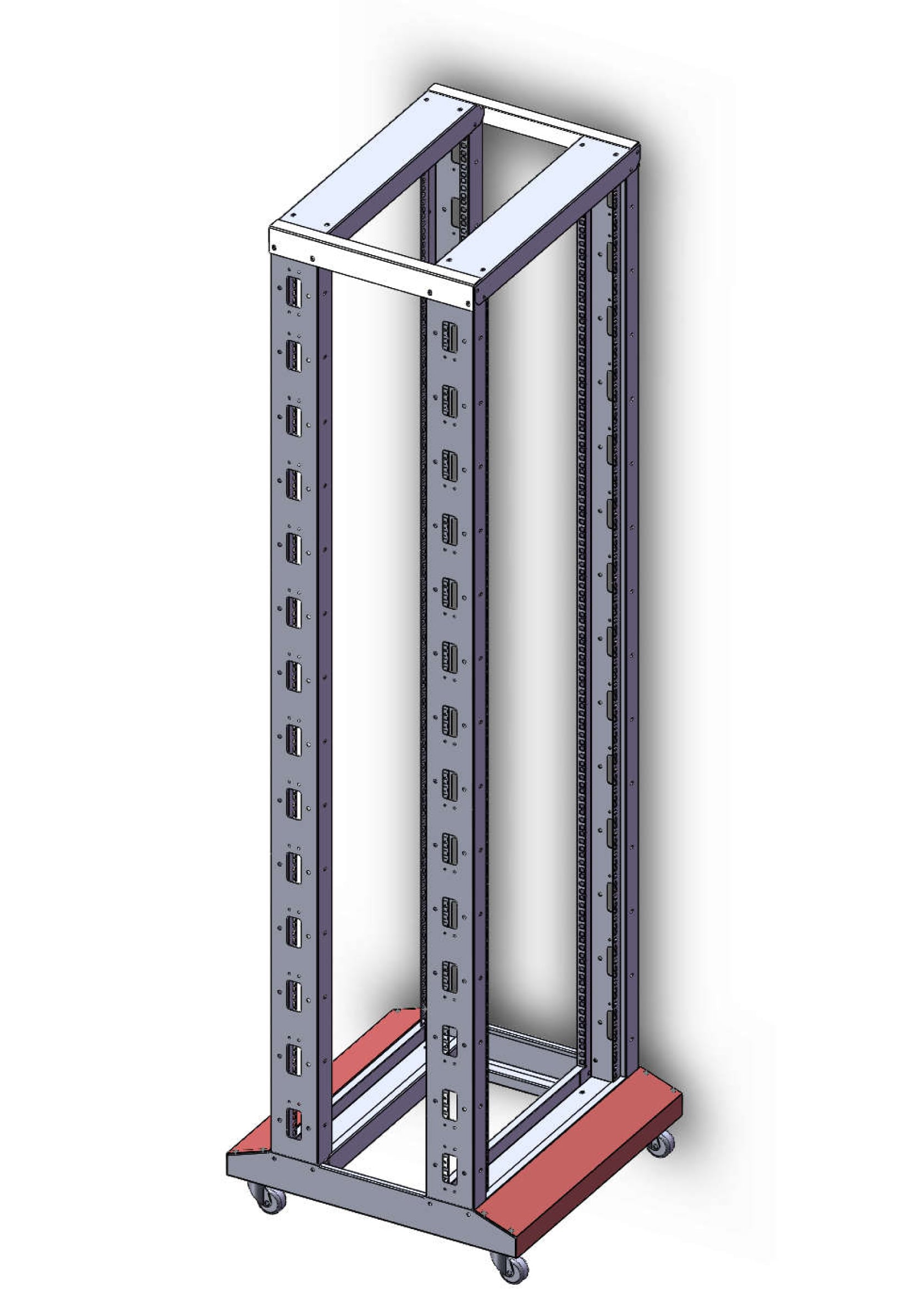 Copertura Base per Armadio Open Frame I-CASE OF-2029BK - Intellinet I-CASE OF-BASE2029B