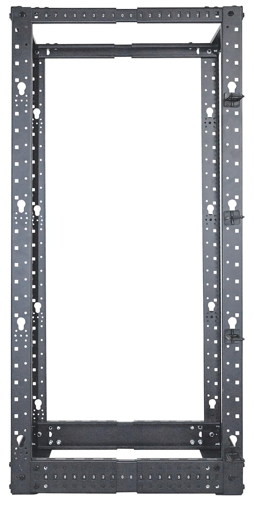 Open Frame Rack 19'' 4 Montanti 26U con profondità regolabile - Intellinet I-CASE OF-MOD26U