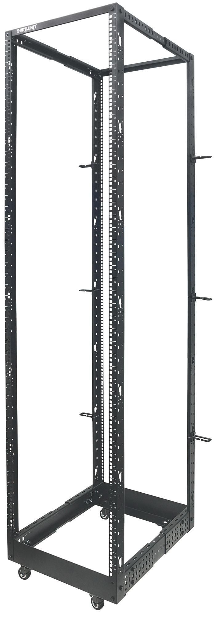 Open Frame Rack 19'' 4 Montanti 45U con profondità regolabile - Intellinet I-CASE OF-MOD45U