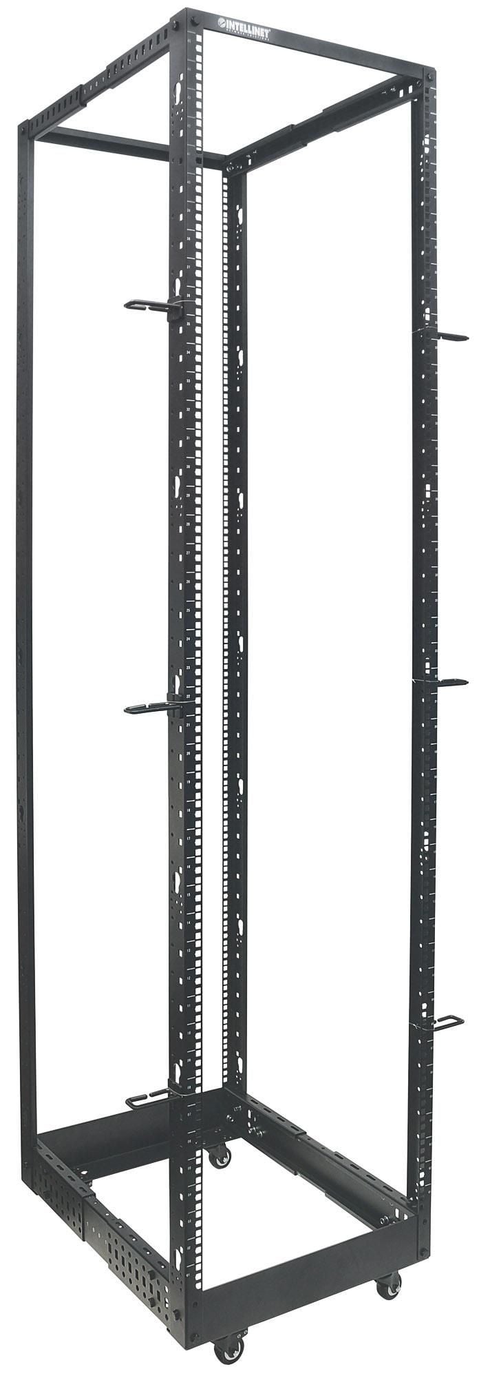 Open Frame Rack 19'' 4 Montanti 45U con profondità regolabile - Intellinet I-CASE OF-MOD45U