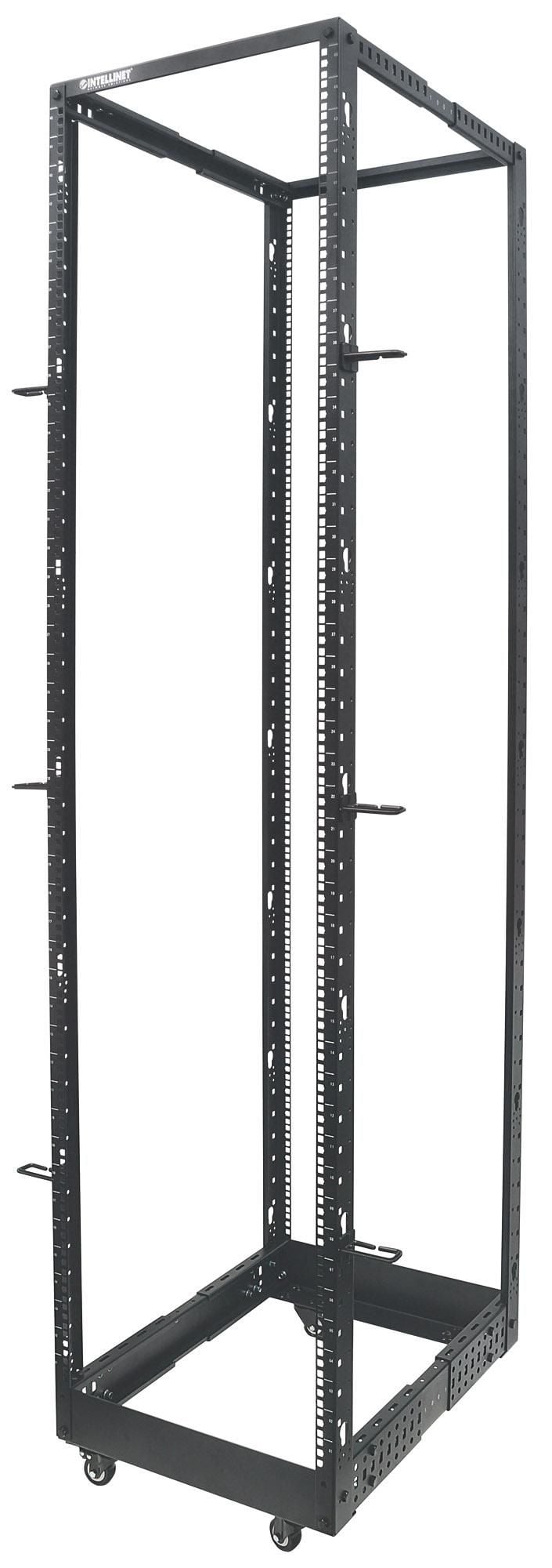 Open Frame Rack 19'' 4 Montanti 45U con profondità regolabile - Intellinet I-CASE OF-MOD45U