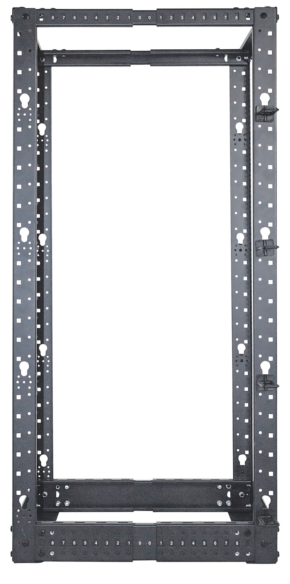 Open Frame Rack 19'' 4 Montanti 48U con profondità regolabile - Intellinet I-CASE OF-MOD48U
