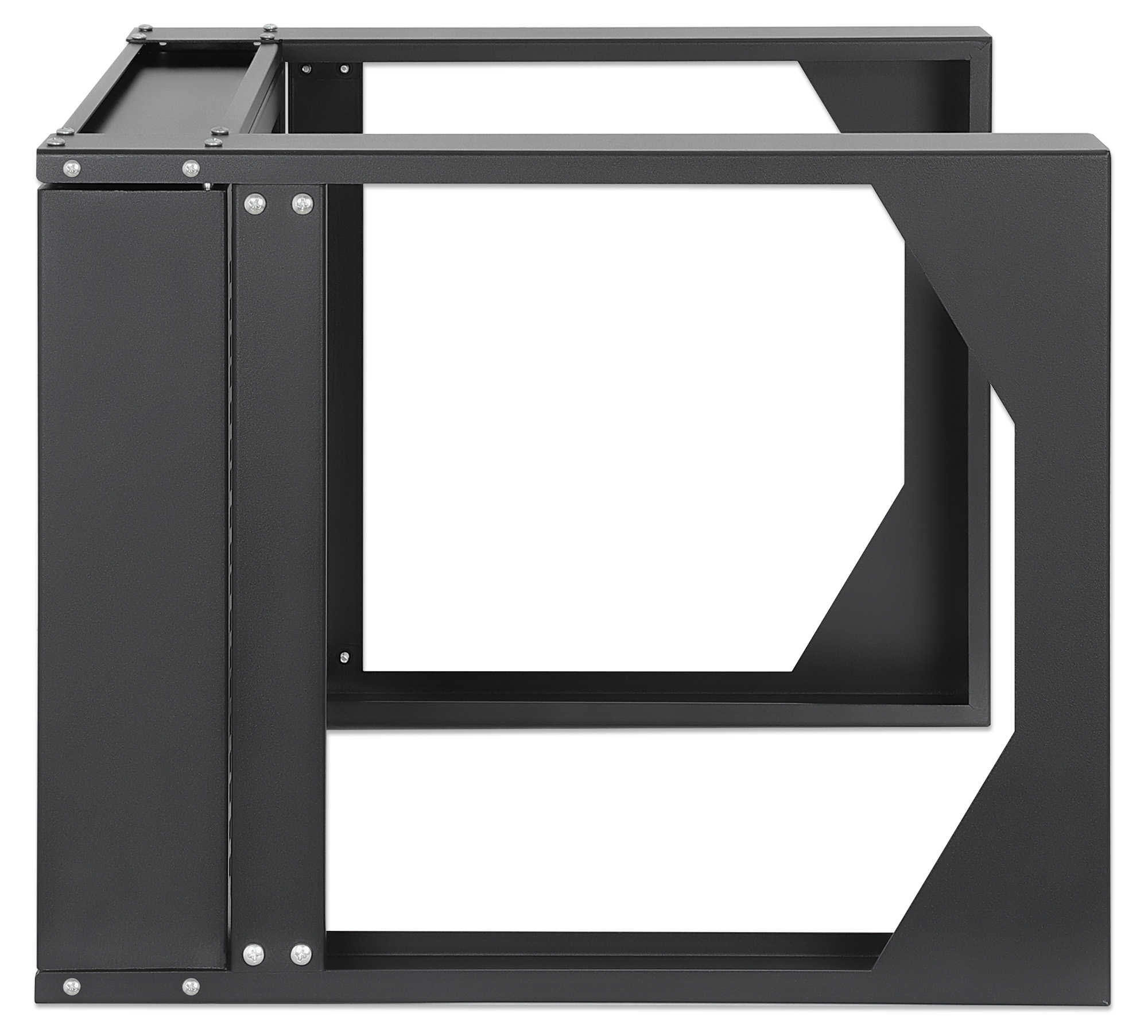 Armadio a Muro 19'' Open Frame 2 Montanti Flat Pack 6U - Intellinet I-CASE OFSW-0650FPBK