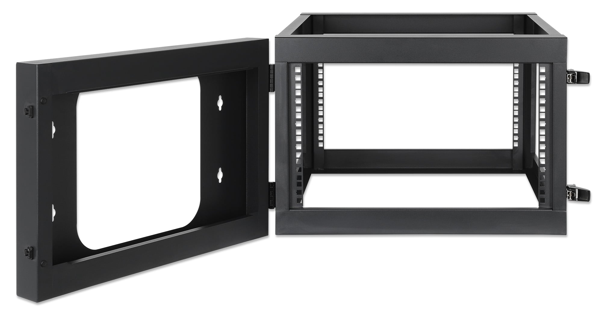 Armadio a Muro 19'' Open Frame 4 Montanti 6U - Intellinet I-CASE OFSW-0660BK