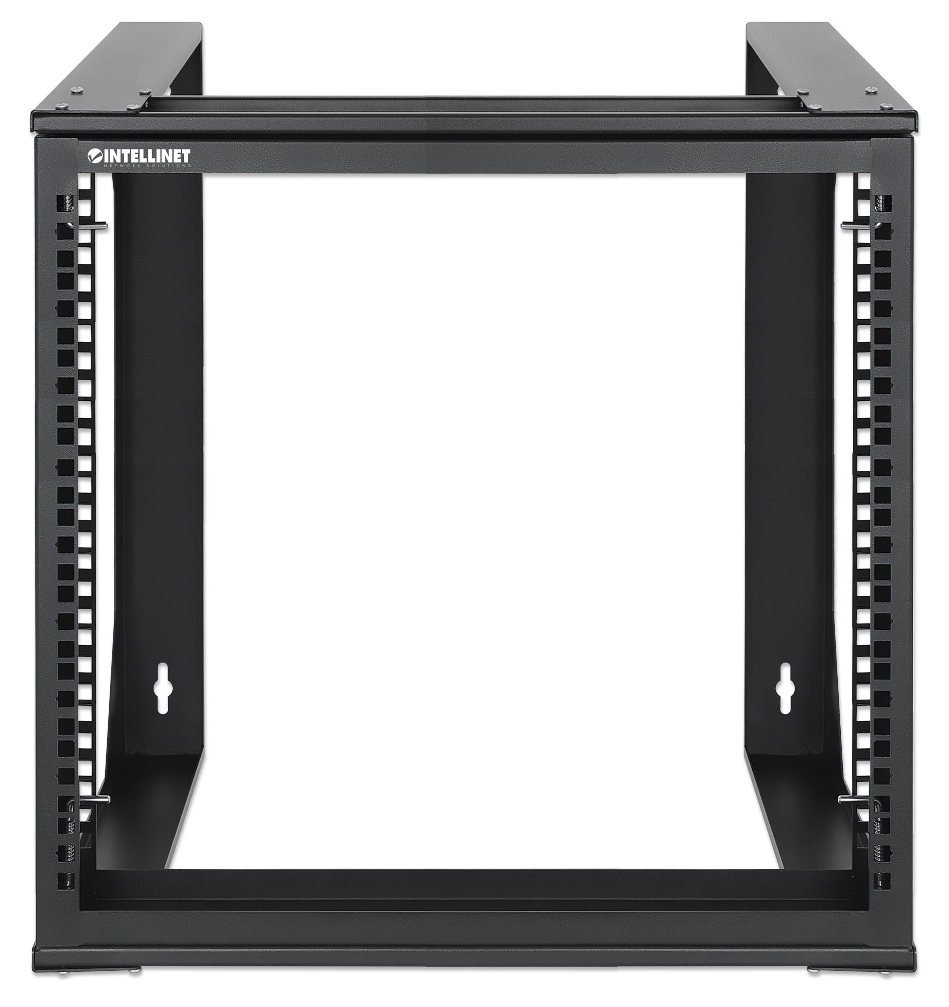 Armadio a Muro 19'' Open Frame 2 Montanti Flat Pack 9U - Intellinet I-CASE OFSW-0950FPBK