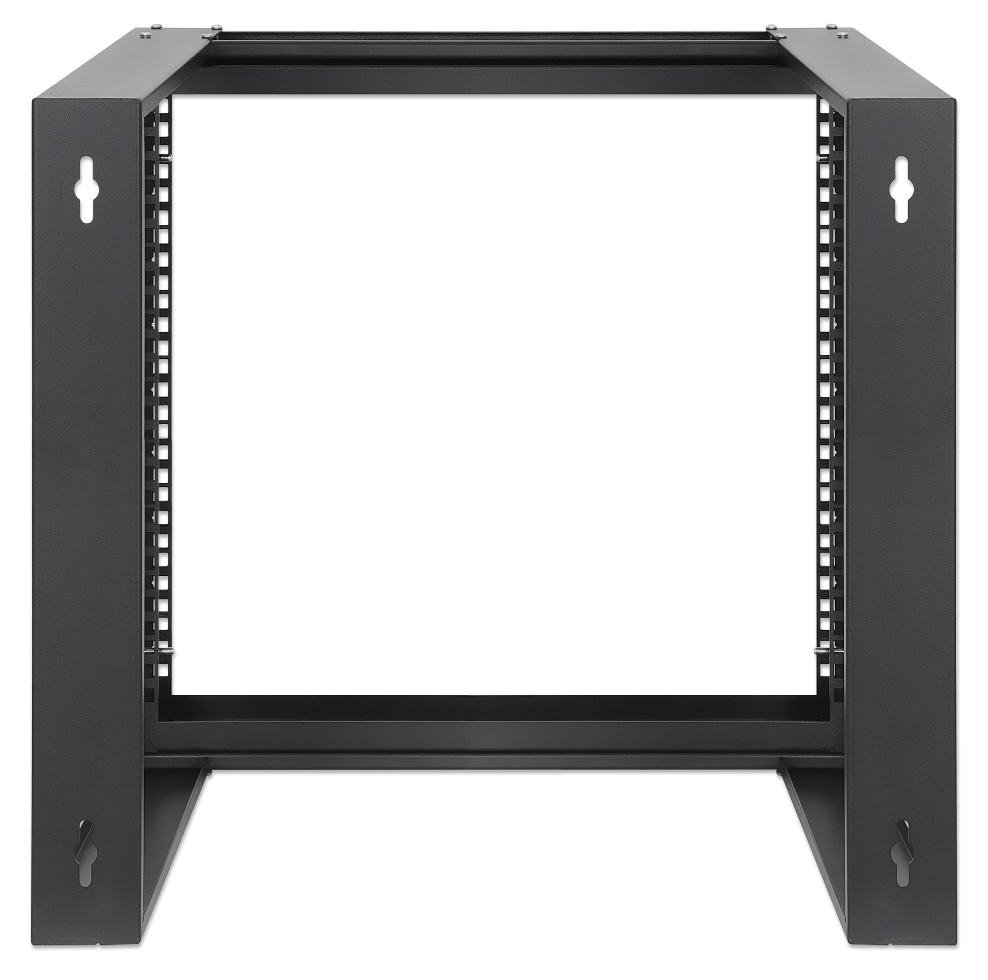 Armadio a Muro 19'' Open Frame 2 Montanti Flat Pack 9U - Intellinet I-CASE OFSW-0950FPBK