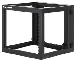 Armadio a Muro 19" Open Frame 4 Montanti 9U - Intellinet I-CASE OFSW-0960BK