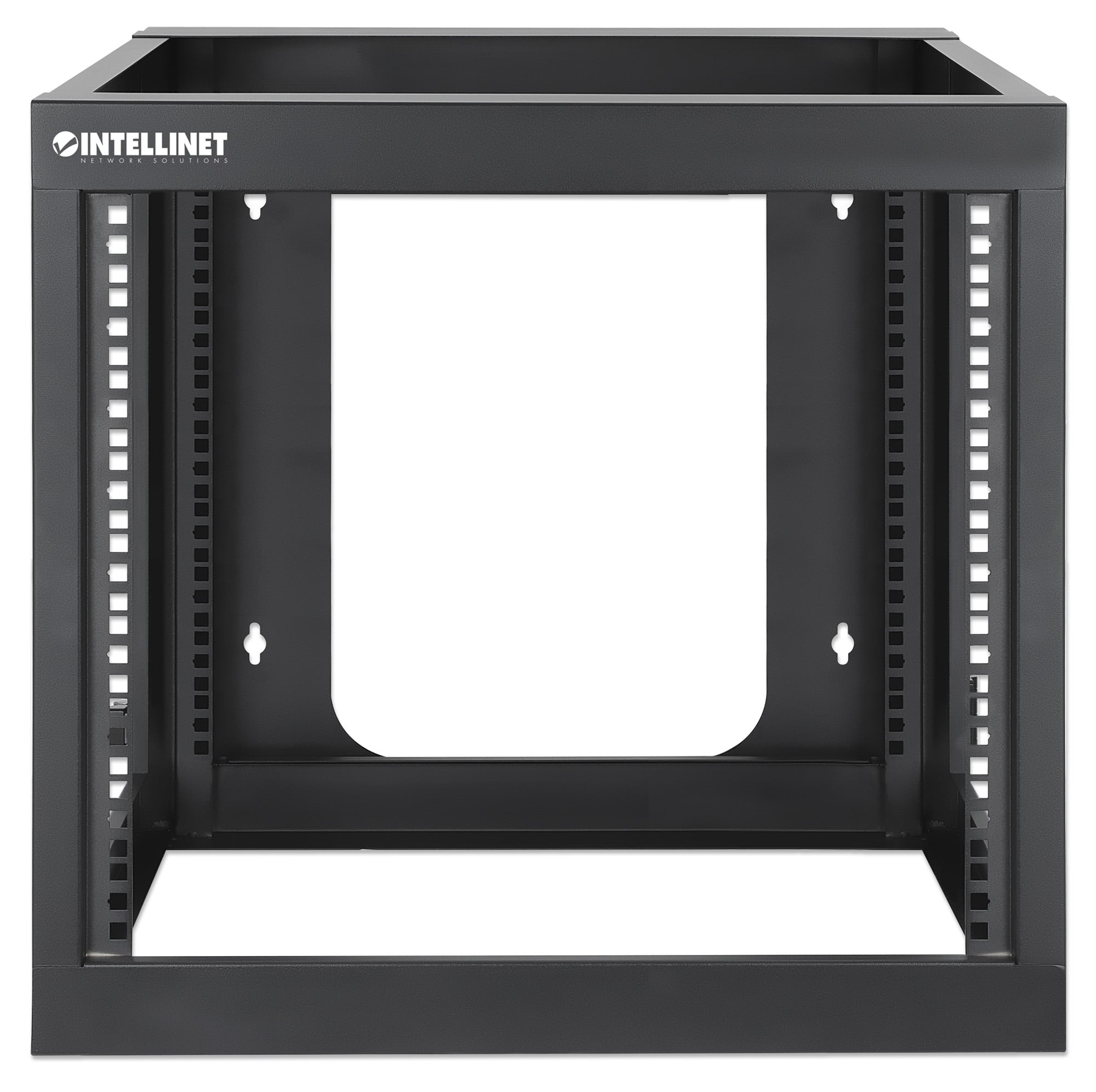 Armadio a Muro 19'' Open Frame 4 Montanti 9U - Intellinet I-CASE OFSW-0960BK