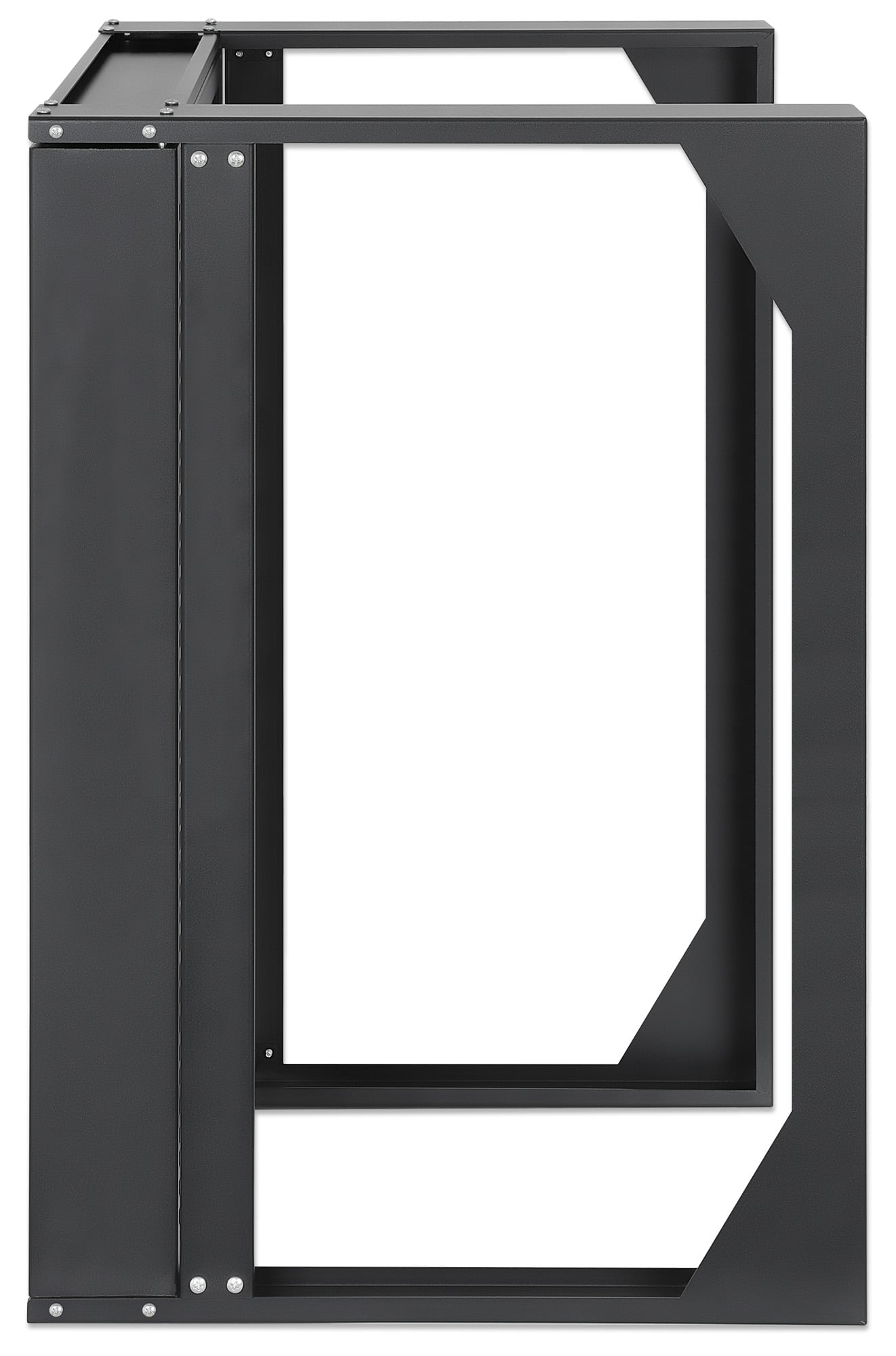 Armadio a Muro 19'' Open Frame 2 Montanti Flat Pack 12U - Intellinet I-CASE OFSW-1250FPBK
