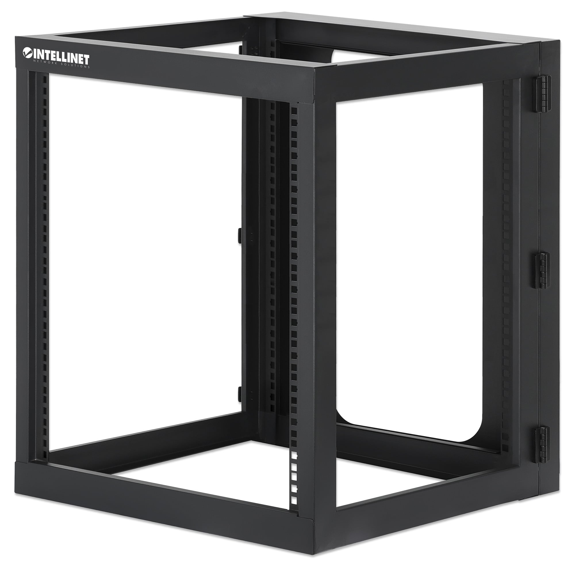 Armadio a Muro 19'' Open Frame 4 Montanti 12U - Intellinet I-CASE OFSW-1260BK