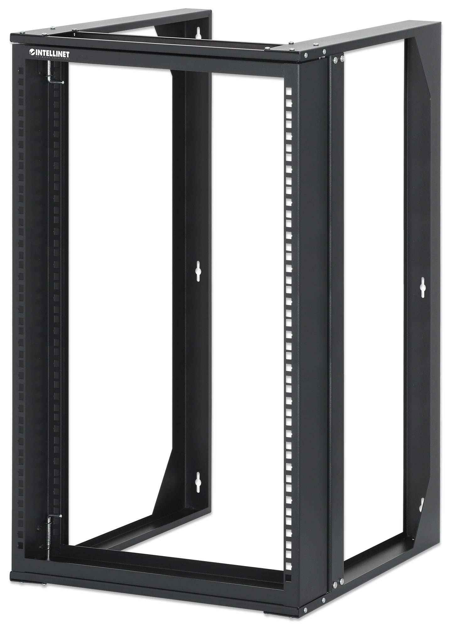 Armadio a Muro 19'' Open Frame 2 Montanti Flat Pack 15U - Intellinet I-CASE OFSW-1550FPBK