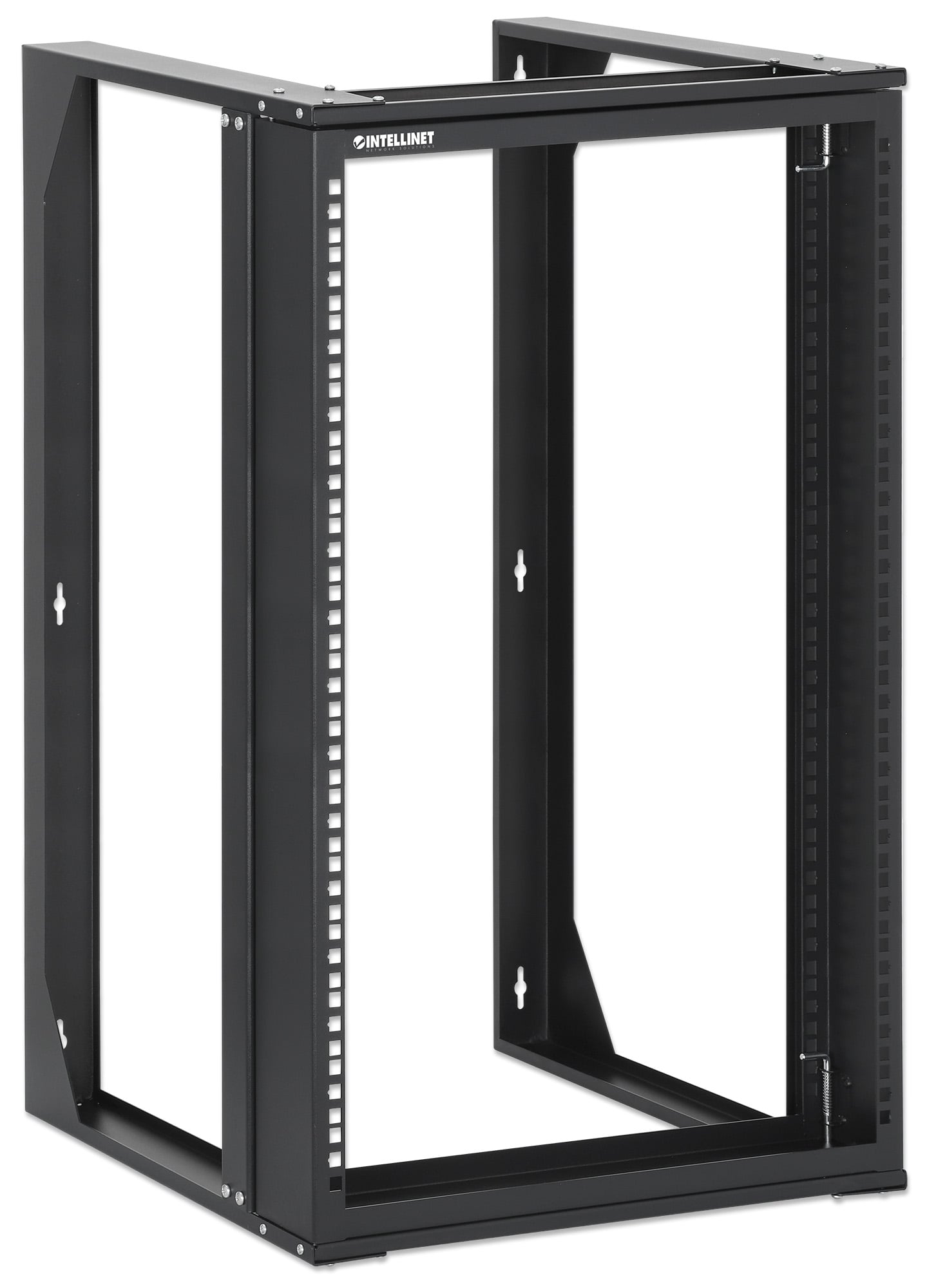 Armadio a Muro 19'' Open Frame 2 Montanti Flat Pack 15U - Intellinet I-CASE OFSW-1550FPBK
