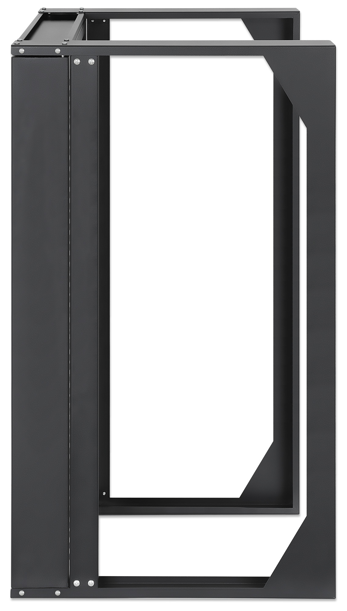 Armadio a Muro 19'' Open Frame 2 Montanti Flat Pack 15U - Intellinet I-CASE OFSW-1550FPBK