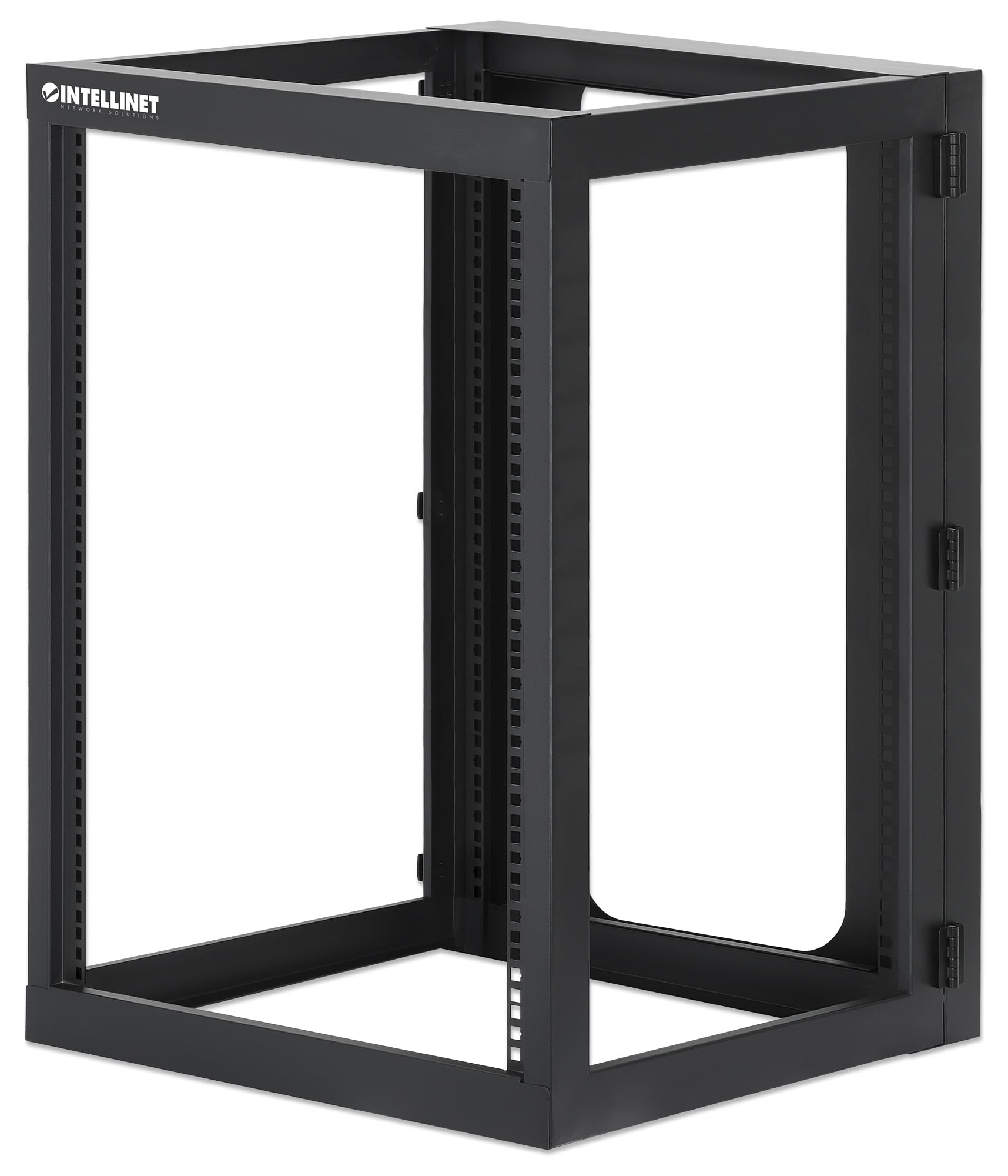 Armadio a Muro 19'' Open Frame 4 Montanti 15U - Intellinet I-CASE OFSW-1560BK