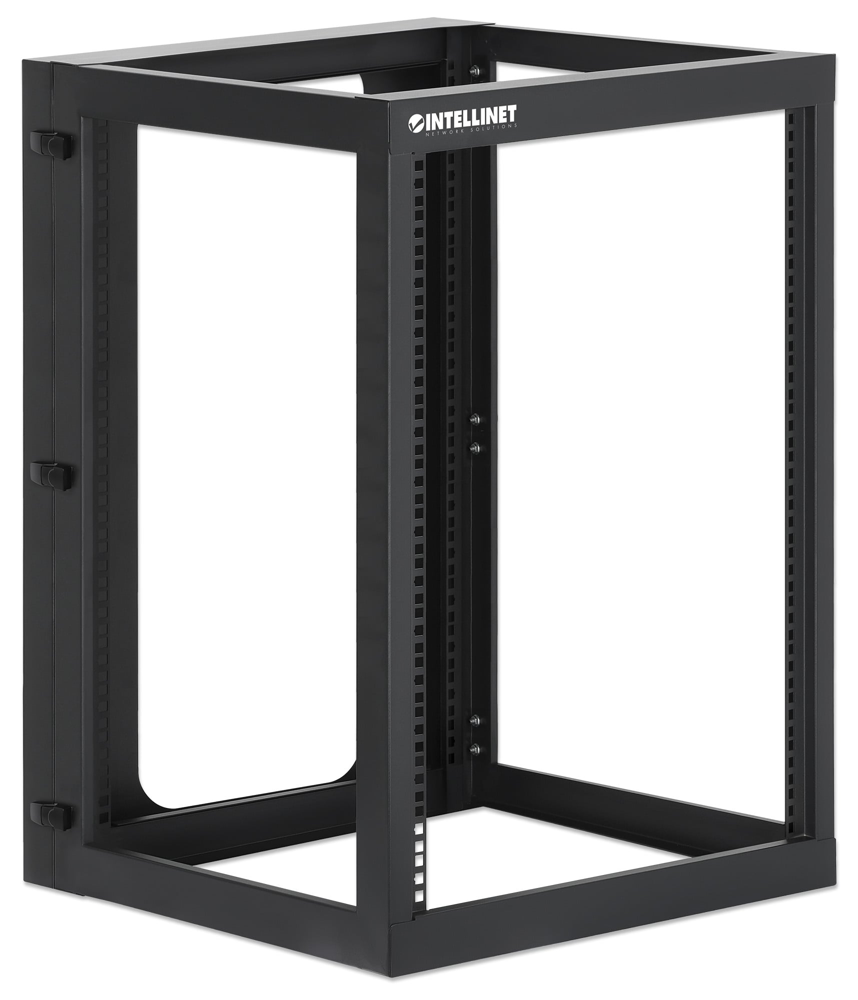 Armadio a Muro 19'' Open Frame 4 Montanti 15U - Intellinet I-CASE OFSW-1560BK