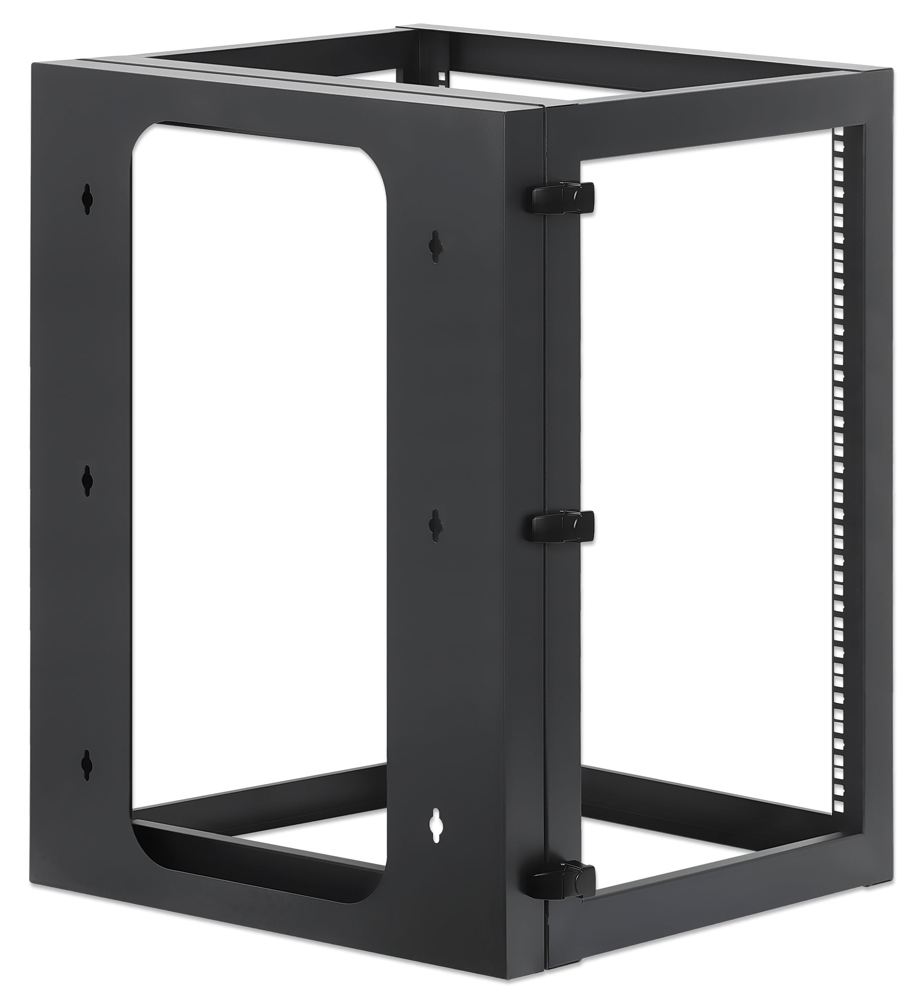 Armadio a Muro 19'' Open Frame 4 Montanti 15U - Intellinet I-CASE OFSW-1560BK