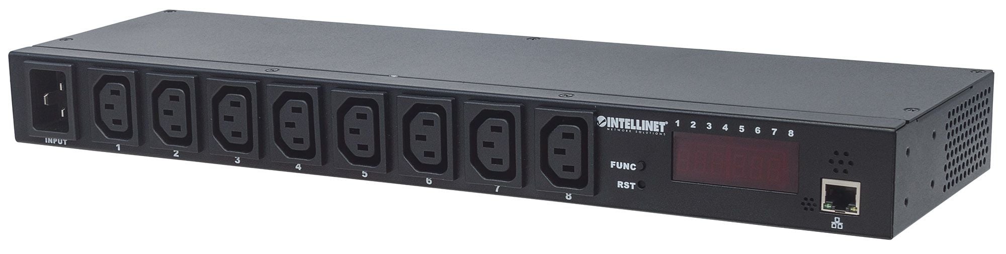 Multipresa intelligente per rack 19'' 8 porte - Intellinet I-CASE PDU-8C13