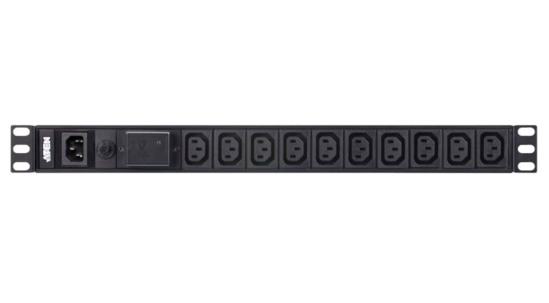 Multipresa Rack PDU 1U 18 porte IEC-C13 Protezione Sovratensione - I-CASE PE-0118SG