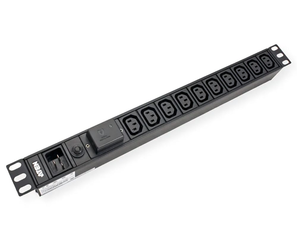 PDU 1 U di Base con Protezione da Sovratensione, PE0210SG - I-CASE PE-0210SG