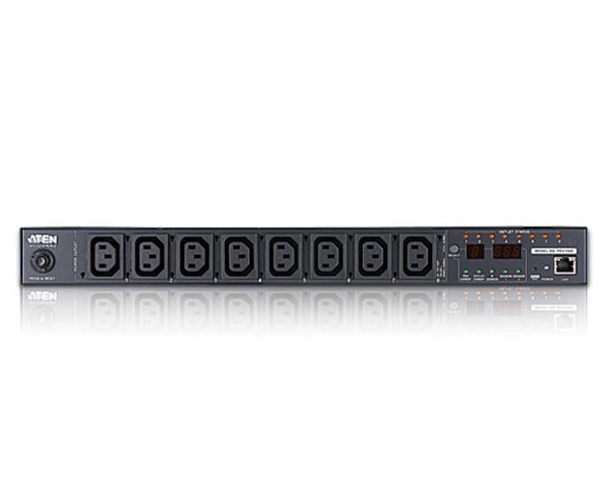 Multipresa Rack PDU 8x C13 Misurazione PDU, Controllo Presa - Aten I-CASE PE-8108G