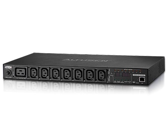 Multipresa Rack PDU 7xC13+C19 Misurazione PDU, Controllo Presa PE8208 - Aten I-CASE PE-8208G