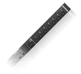 Rack PDU Power Strip 14 C13+2 C19 with Outlet Measurement 10/16A - Aten I-CASE PE-8216G