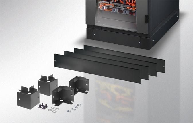 Zoccolo 800 x 1000 mm per Armadi Rack FP Nero - Intellinet I-CASE PLF-810